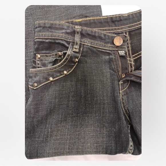 G-Star 96 Embroidered Straight Faded Jeans Size 30 - Picture 8 of 9